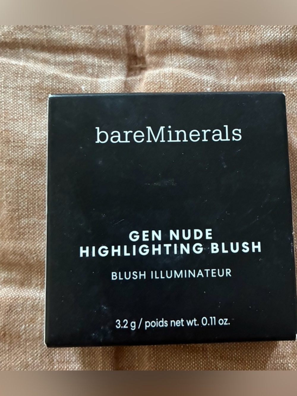 New bareMinerals Gen Nude Highlighting Blush in the shade Opal Glow